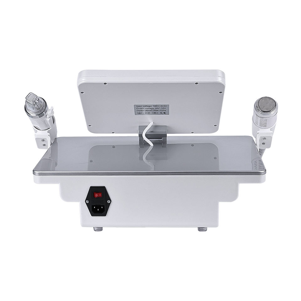 Portable 2 in 1 8 Micro Needle Rf Face Lift Fractional Rf Microneedle Machine With Cold Hammer