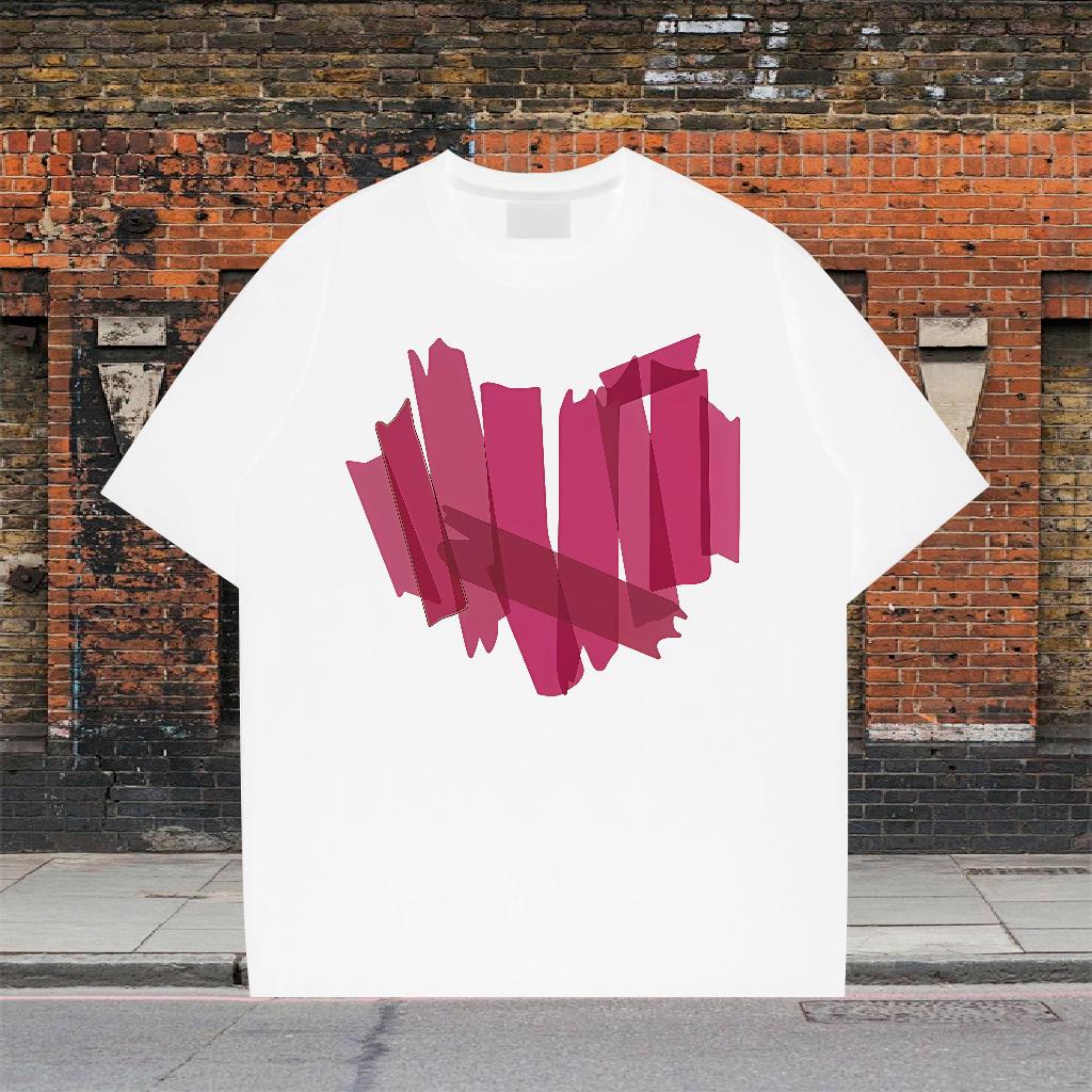 Stylist T-Shirts Plus Size Custom Street wear Hip Hop Tshirts Crew Neck Cotton Breathable Cool Design