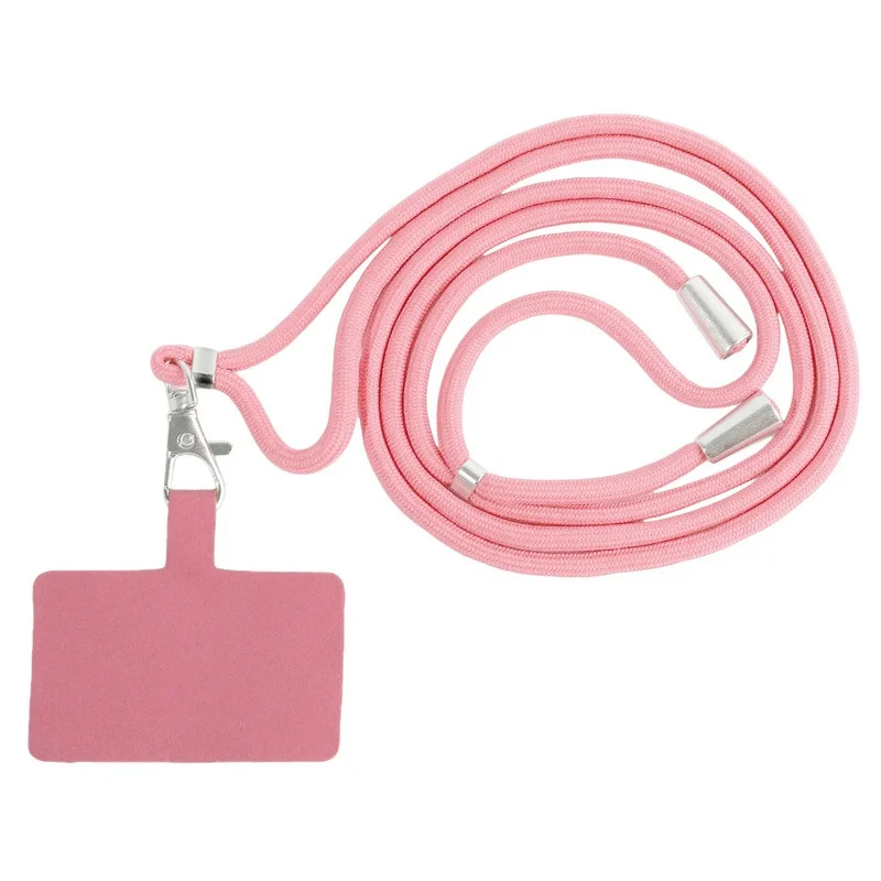 Profession Custom Factory NEW Adjustable Phone Lanyard Detachable Neck Cord Lanyard Strap Carabiner Compatible Pendant With Card For Mobile Key Fob Co