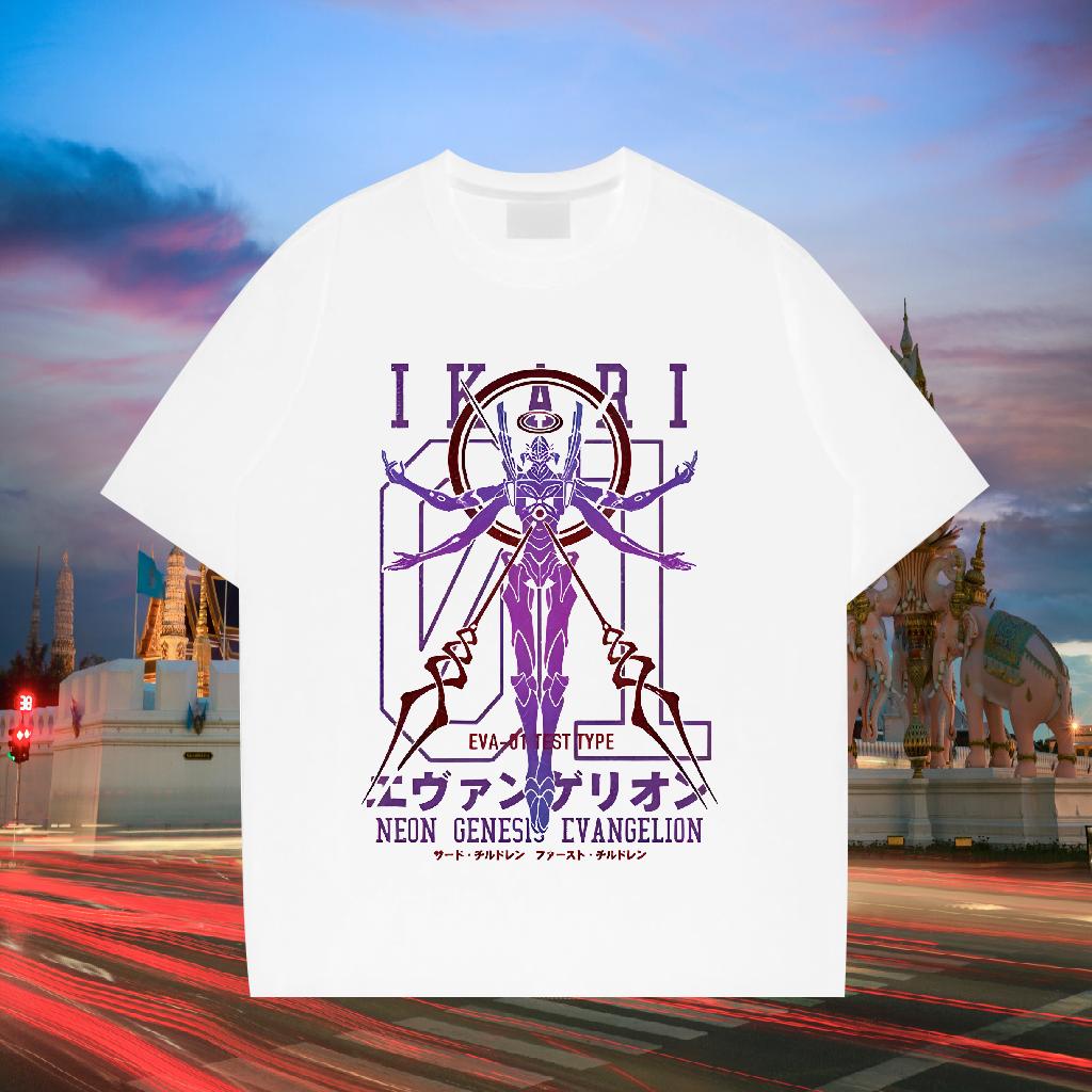 Popular T-Shirts Hip Hop Street Crew Neck Cotton Tshirts 2024 DIY DIY Anime Tees