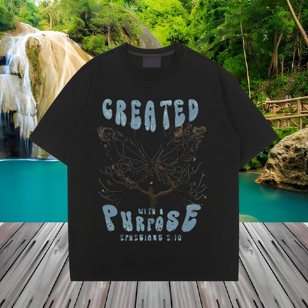 High Quality Men Tshirts O-Neck Short Sleeve Cotton Street Man T Shirts DIY Anime 2024 New Tee Shirt