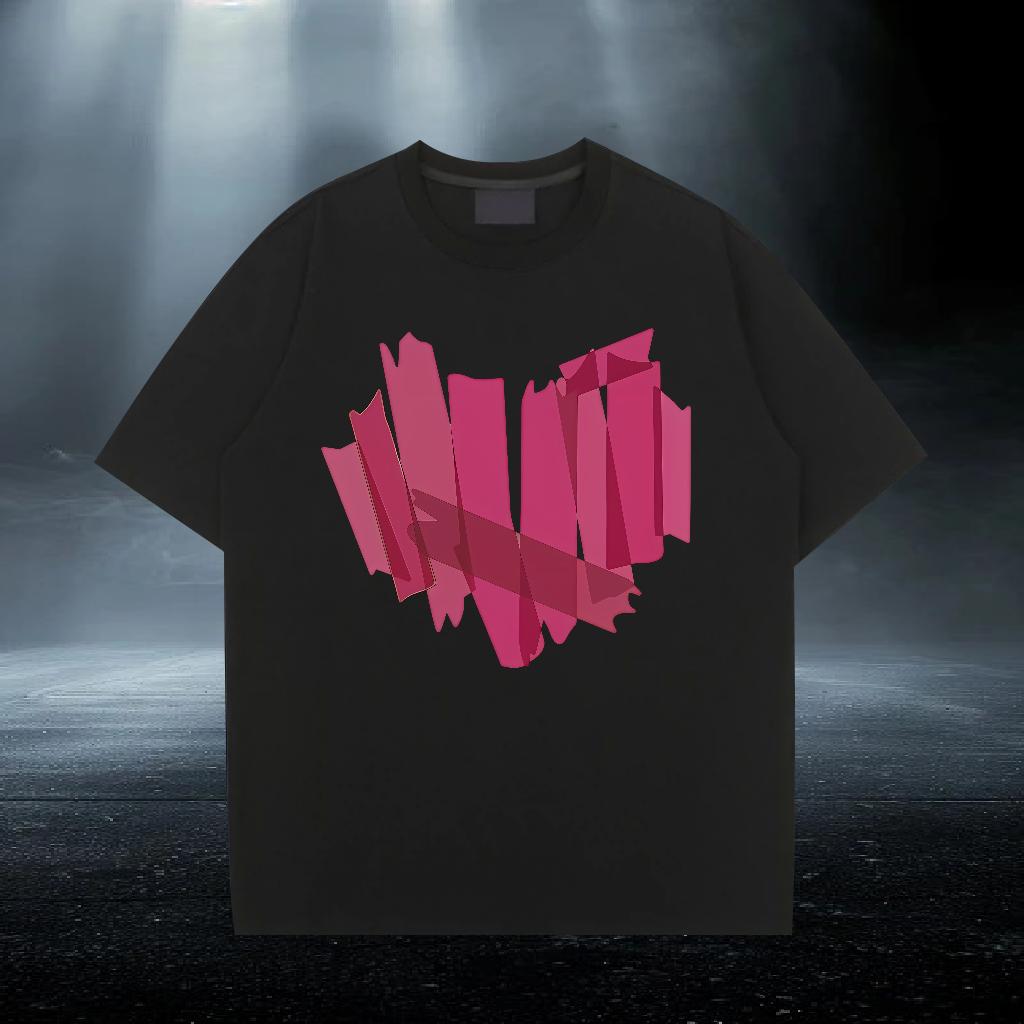 Fashion T Shirts Men Plus Size Cartoon Beach Couples T Shirts Cotton Breathable Soft Cool Design