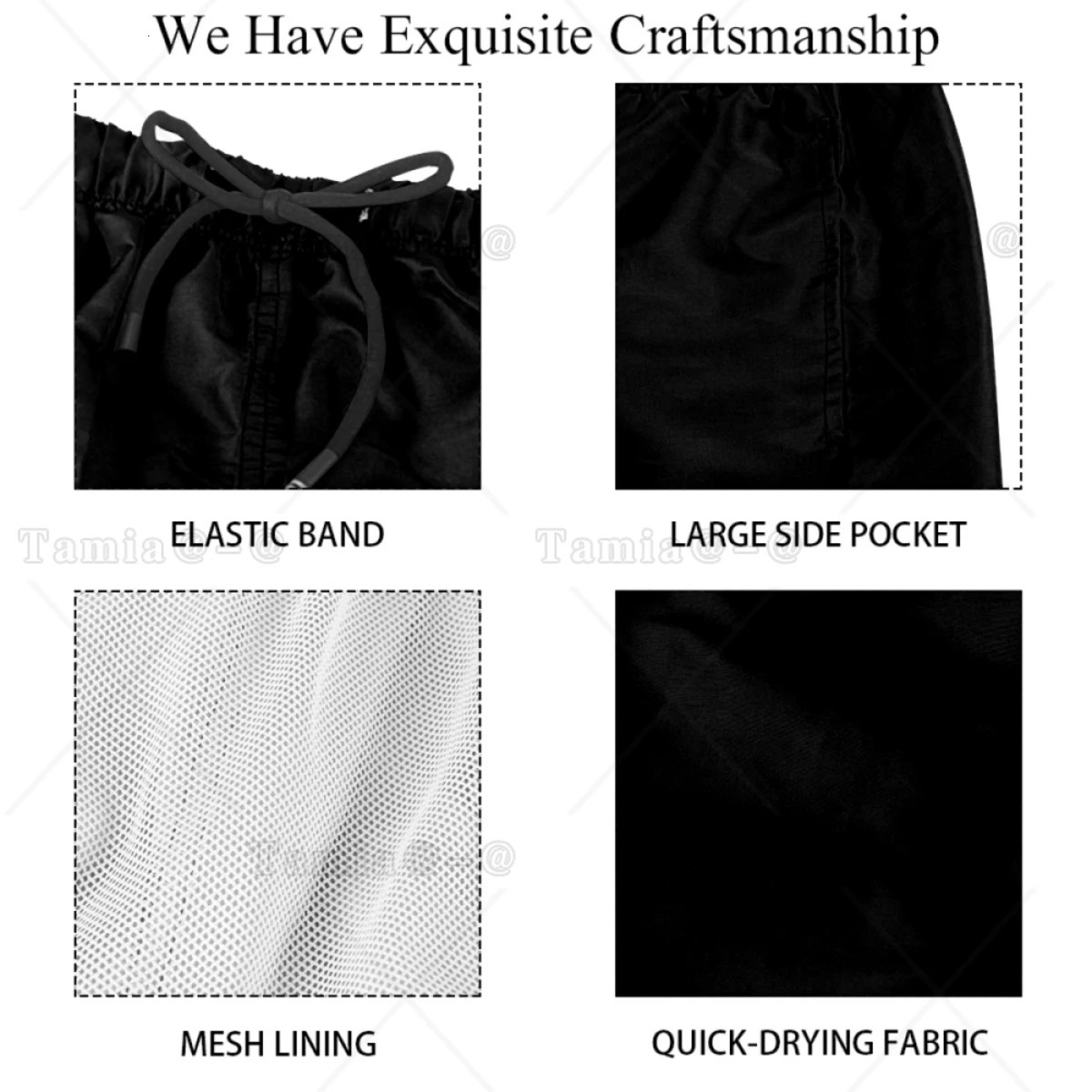 Mens Swimwear Swim Shorts Trunks Puerto Rico Flag Beach Board Swimming Swimsuits Running Sports Surffing shorts 240601