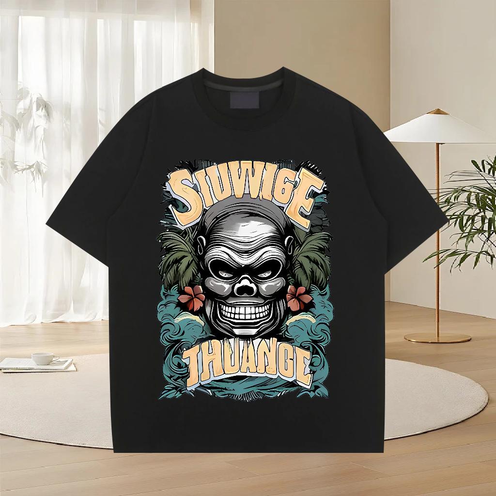 Soft T-Shirts Outdoor Breathable Crew Neck Cotton Tshirts Wholesale Oversized Tees Shirts