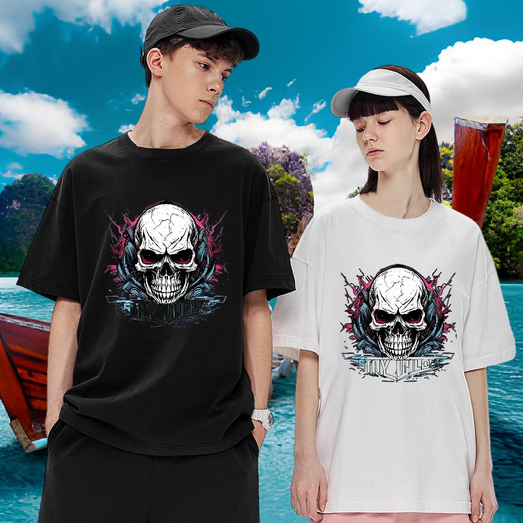 Loose Fit Men Tshirts Crew Neck Cotton Spring Summer T-Shirts for Men Graphic Fashion Tops Shirt