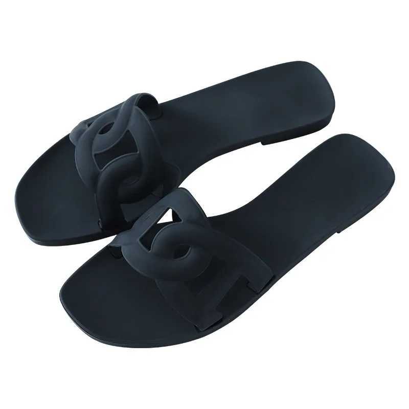 New 2024 Slippers Outwear Summer Home Korean casual flip p fashion womens trendy shoes Womens Sand