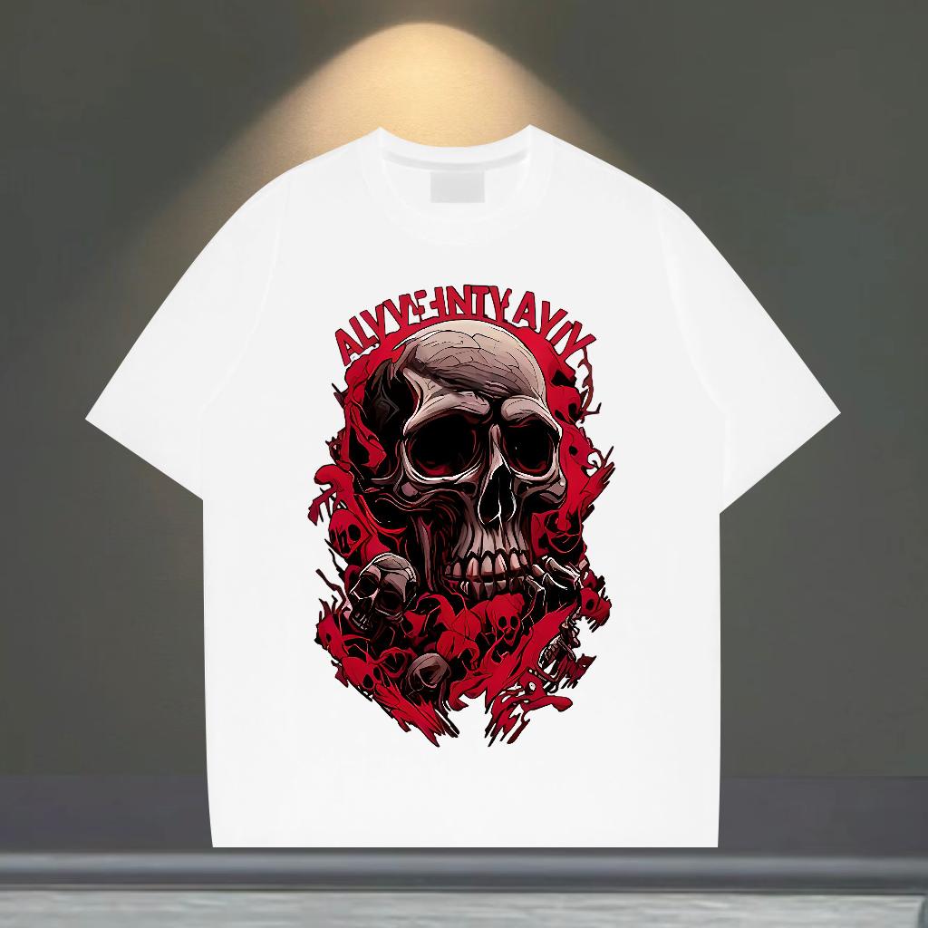 Cool T Shirt For Man Street Cotton O Neck Short Sleeves Couples T Shirts 2024 Summer Custom Printed Top Tees