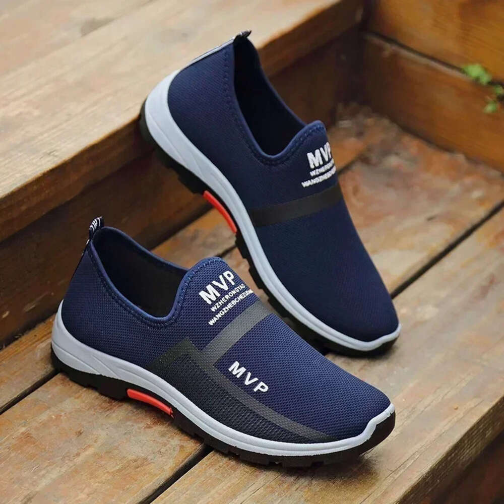 Mesh Walking Summer Lightweight Men Running Shoes Fashion Casual Sneakers Breathable Slip On Loafers Zapatillas Hombre Ddmysaturn