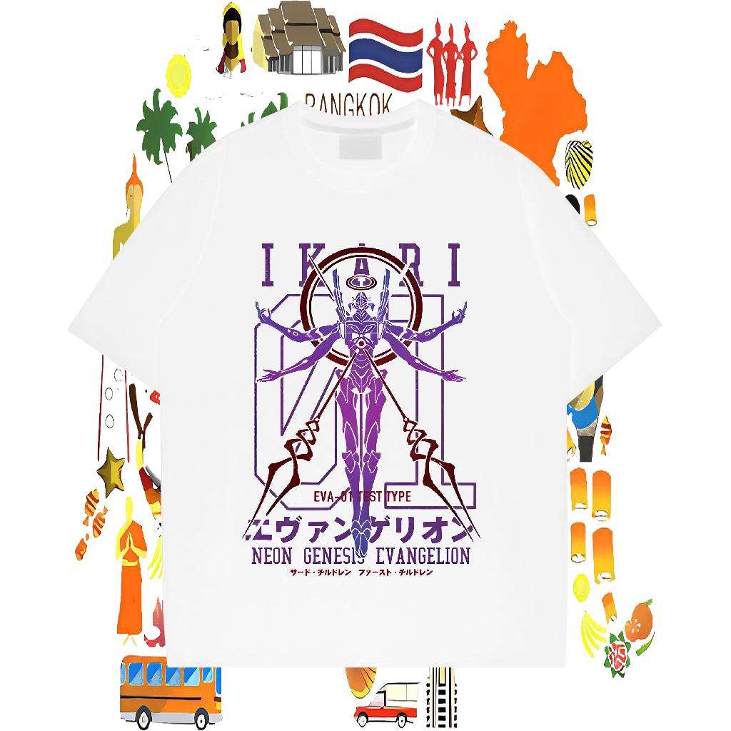 Loose Tshirt for Man Woman 180g Cotton Casual Beach T Shirts Men Black White Custom Tshirts