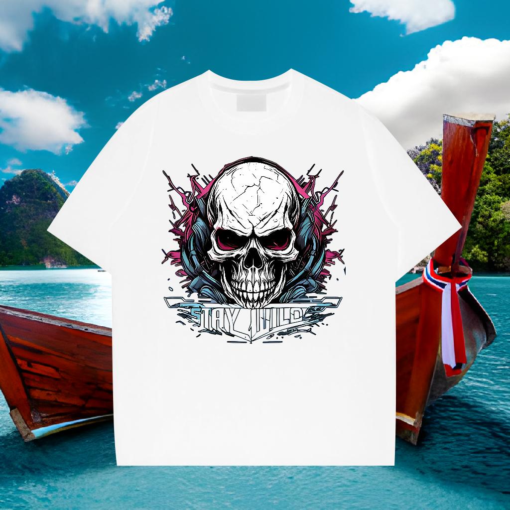 Loose Fit Men Tshirts Crew Neck Cotton Spring Summer T-Shirts for Men Graphic Fashion Tops Shirt