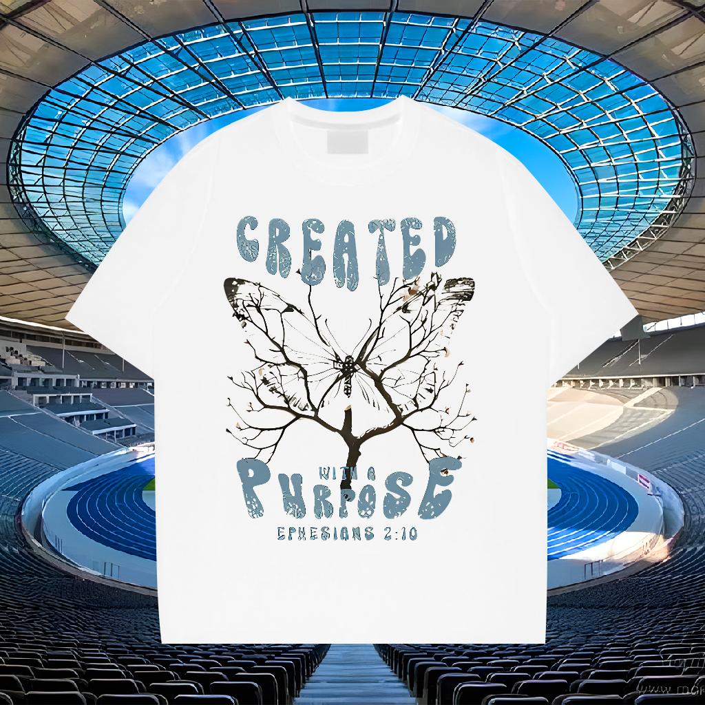 2024 DIY T shirt Plus Size Custom Beach Men Tees Short Sleeve Cotton O-Neck Wholesale