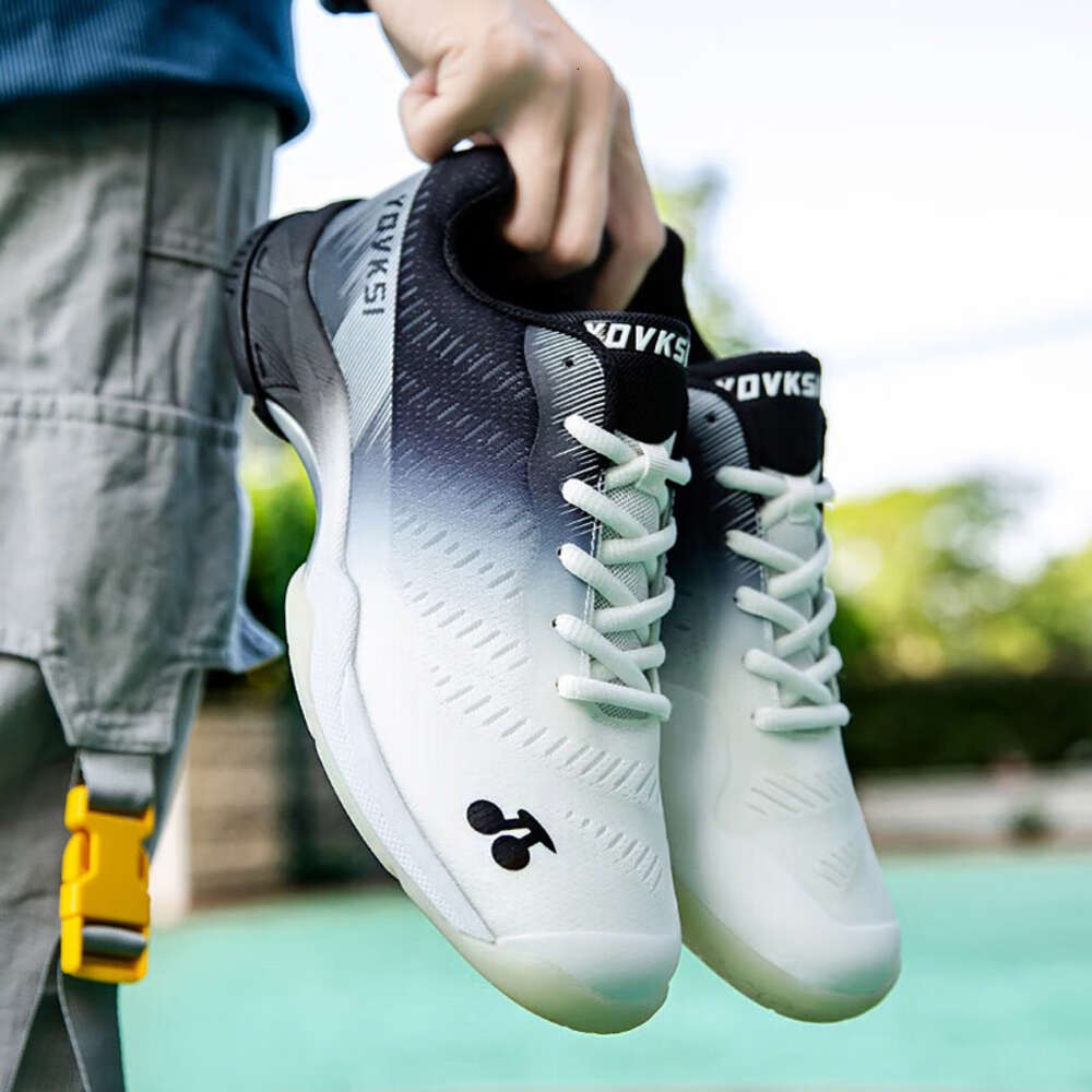 Ddmysports Professional Badminton Couple Gym Walking Sneakers Men Volleyball Mesh Breathable Sport Tennis Shoes Size OUTDOOR