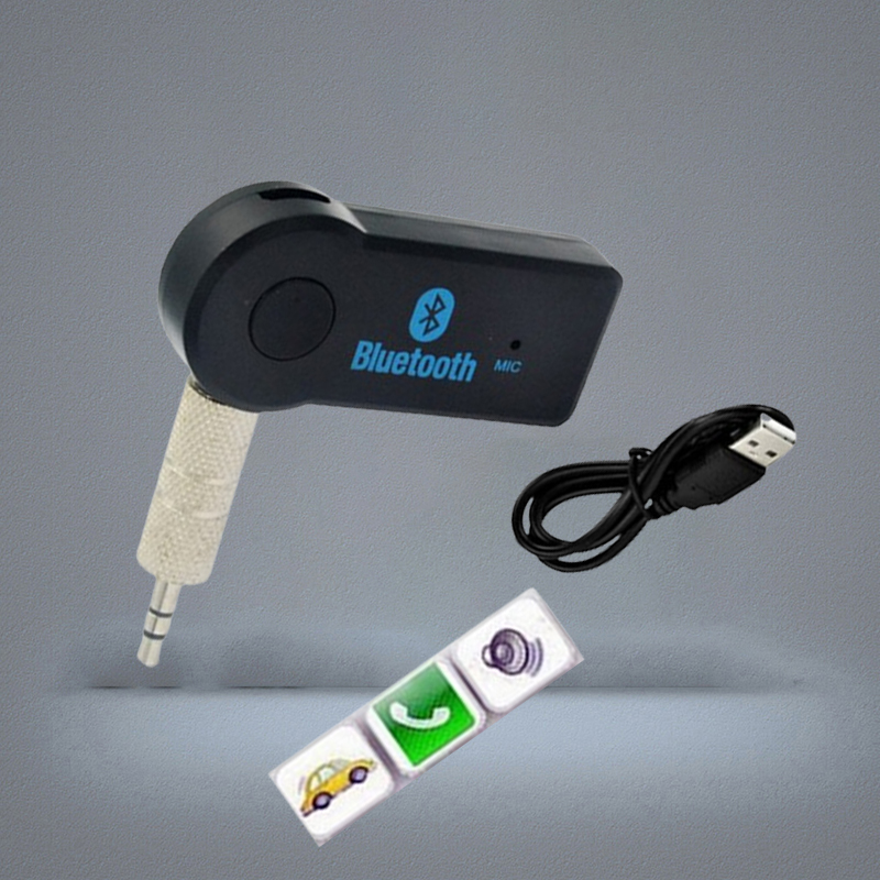 Bluetooth Car Hands Kit 35mm Streaming Stereo Wireless AUX o Music Receiver MP3 USB Bluetooth V31 EDR Player