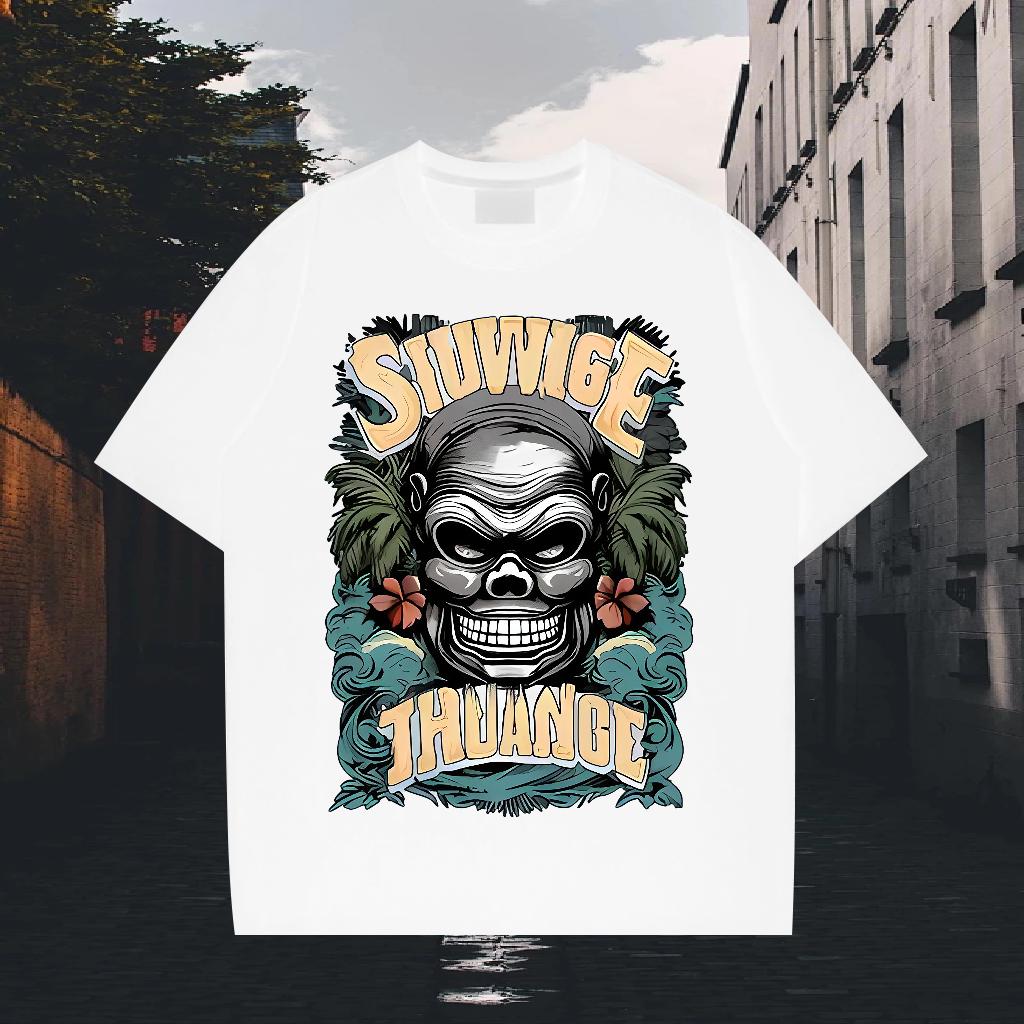 Designer T-Shirts for Men Hip Hop Breathable Short Sleeve Men Tops Tees DIY Customized Custom Cartoon Clothings