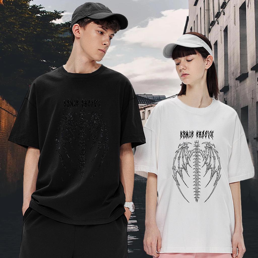 Wholesale T shirt Street Wear Cotton Breathable Short Sleeve Tshirt for Man Woman Customized Cartoon Printing S-3XL Tops