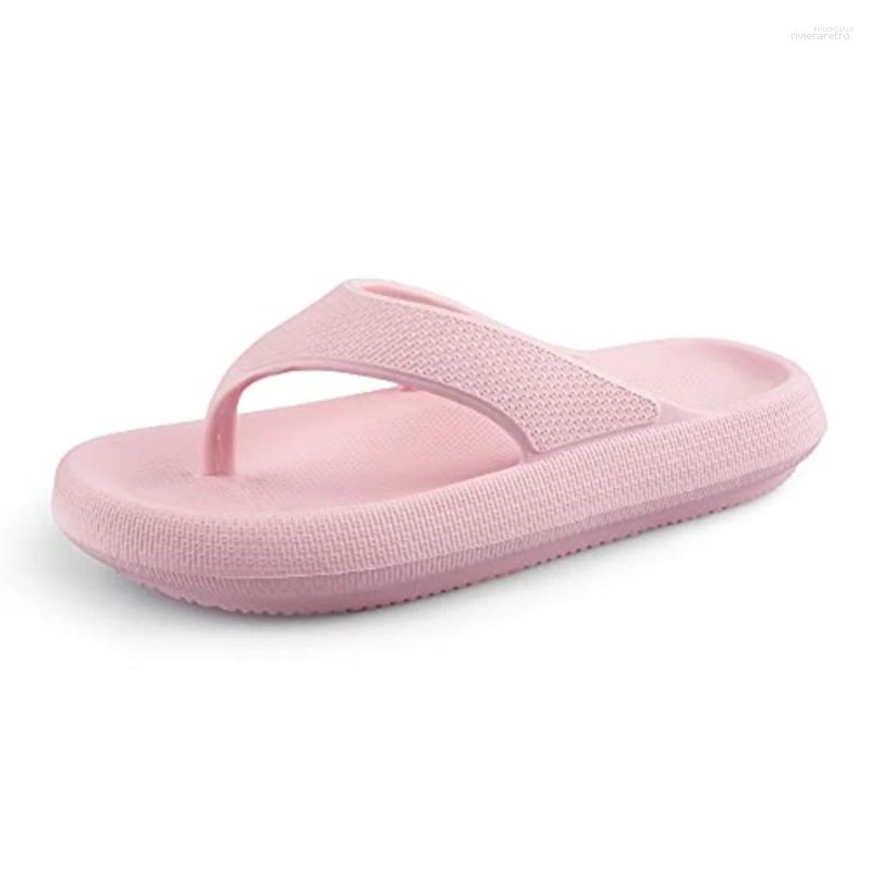 Slippers Flip p Sandals Pillow Beach Cloud Slides Ladies Shoes Indoor Bathroom Slipper Soft EVA Non-slip For Women