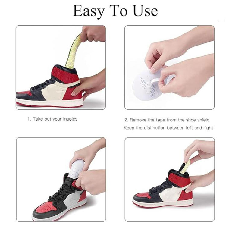 Shoe Parts Accessories 5 Pairs Supports for Sneaker Anti Crease Head Guard Stretcher Toe Cap Support AntiWrinkled Protector Wholesale