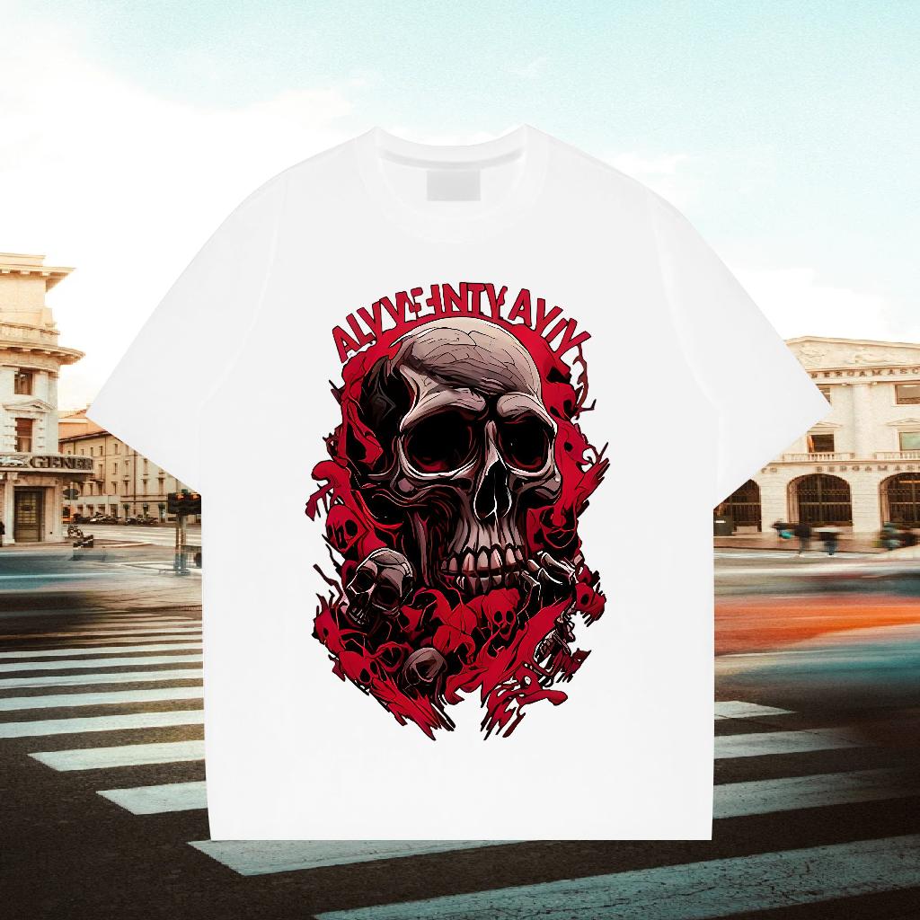 High Quality T-Shirts for Men Sport Cotton Breathable Short Sleeve Men Tshirts Custom Floral Print Tops Tees