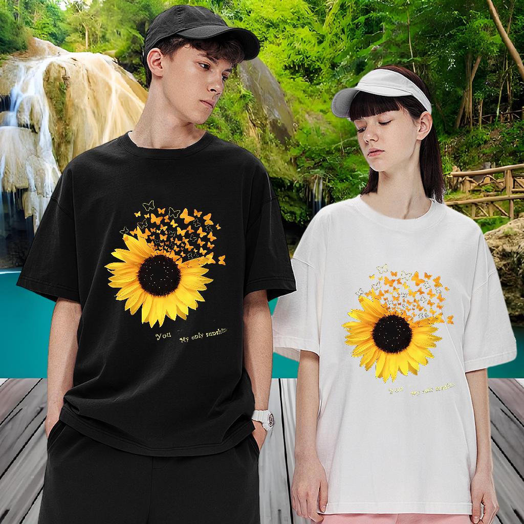 Popular Couples T Shirts Cotton Breathable Casual Daily Wear T Shirt For Man Anime Print 2024 Designer Tee Shirt