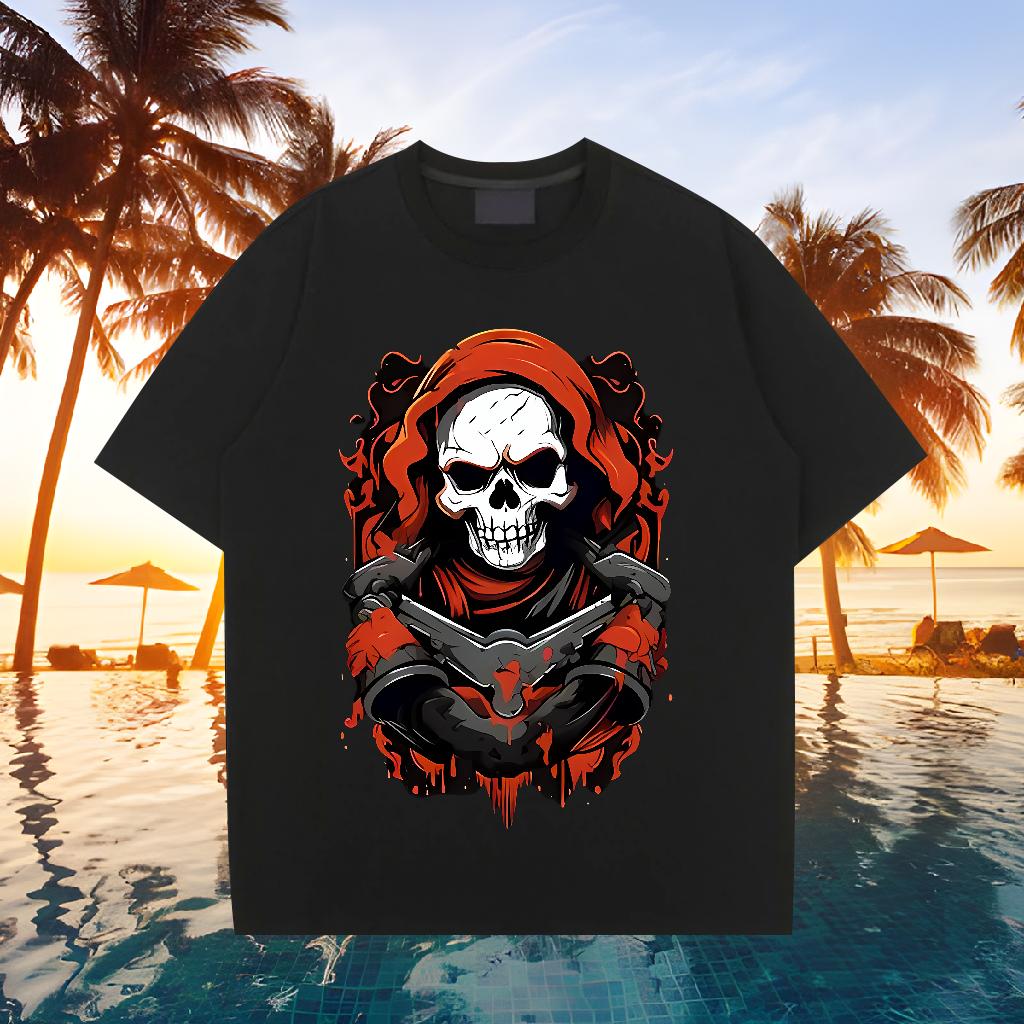 High Quality Couples T Shirts Cotton Breathable Summer Casual Mens T Shirts Cartoon Print 2024 DIY Polos