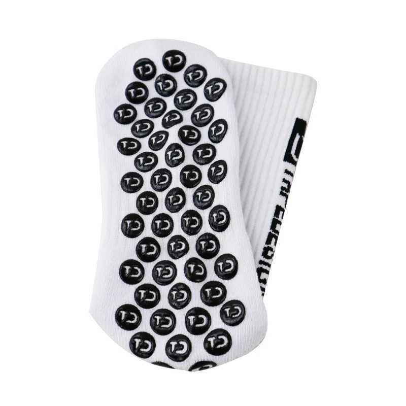 Sports Socks 6Pairs/Lot 2023 New ANTI SLIP Tapedesign Football Socks Mid Calf Non-Slip Soccer Sport Cycling Sports Mens Sock EU38-45 246048 2406043