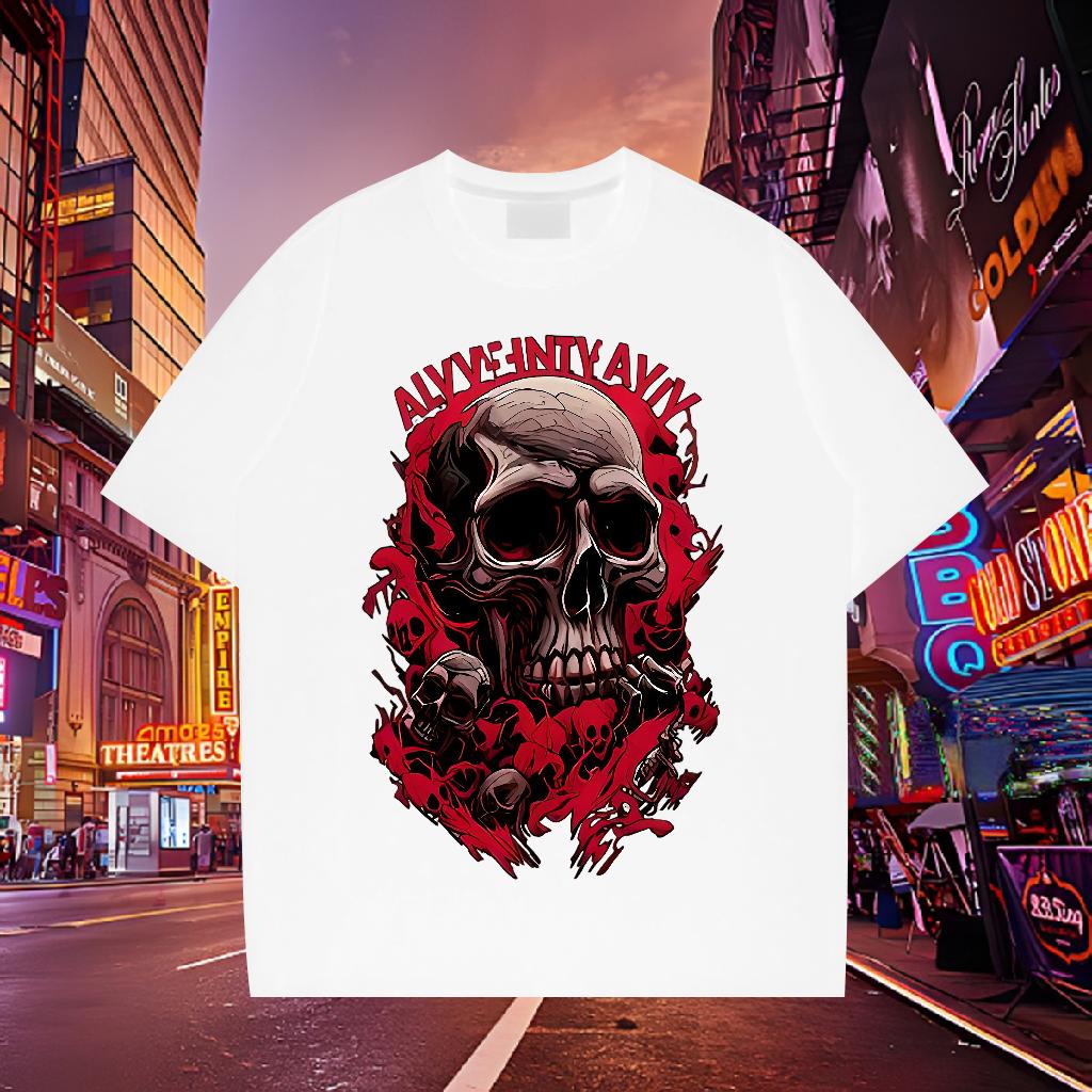 Wholesale Tshirts Cotton O Neck Short Sleeves Home Outdoor T shirt DIY Printed Fashion Casual Tops Tees