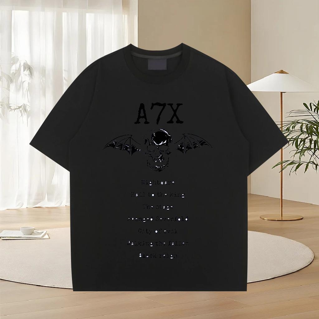 Casual New T-Shirts for Men DIY Anime Hip Hop Street Men Clothes T-Shirt Breathable Short Sleeve Classic