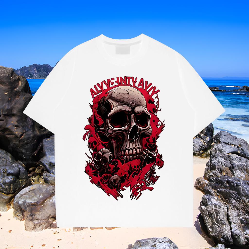 Cool Couples T Shirts Cotton Breathable Casual T shirt DIY Classic Casual Tops Tees