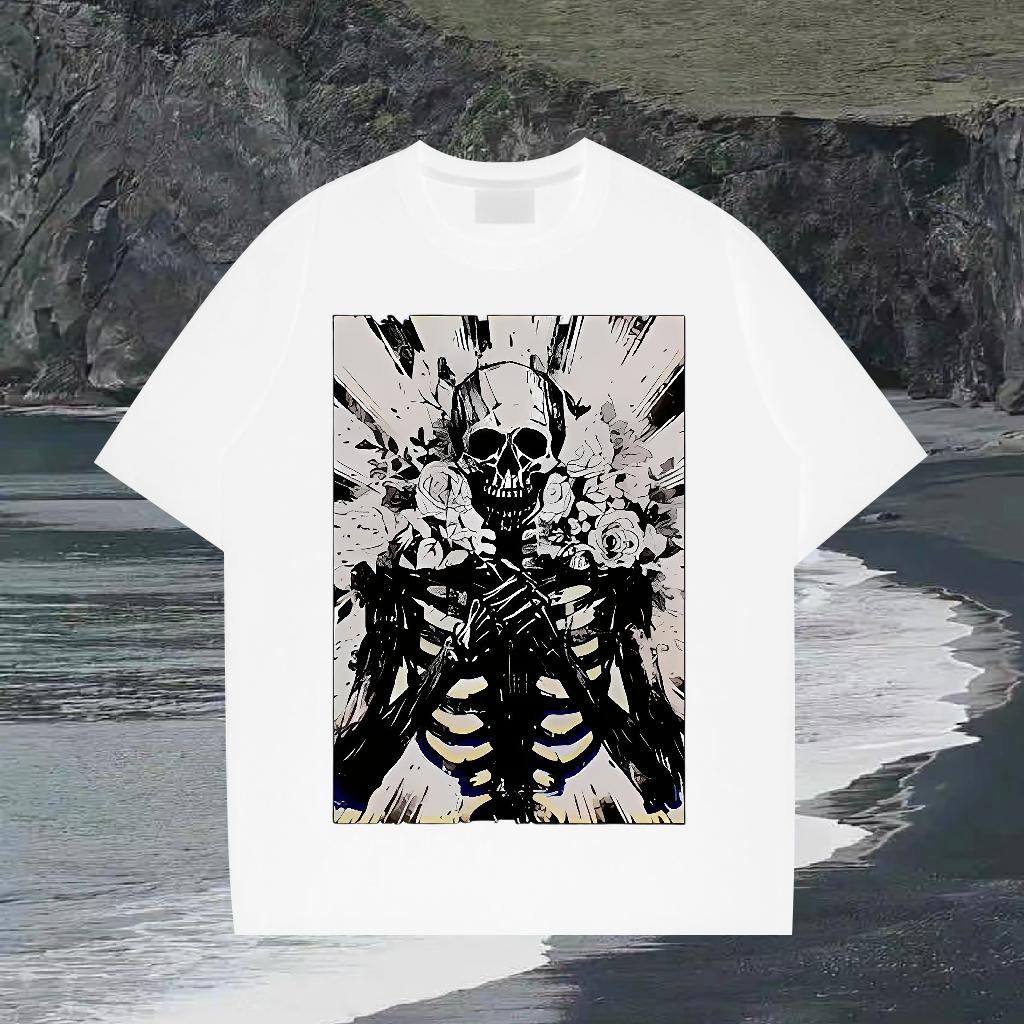 Soft T Shirts Men Hip Hop Street Cotton Breathable Men Tshirts Wholesale Anime Polos