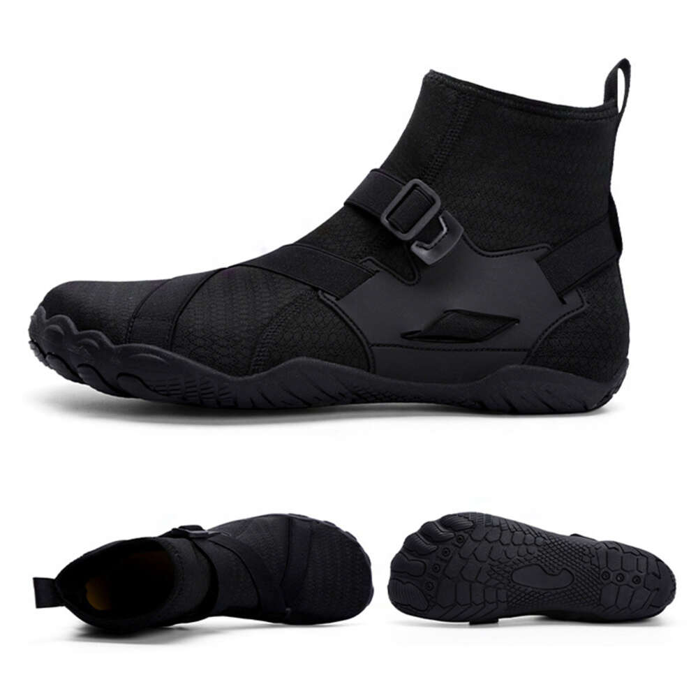 Unisex Swimming Water High Top Barefoot Beach Aqua Shoes Outdoor Sport Hiking Wading Sneakers Fiess Diving Surf Sandals