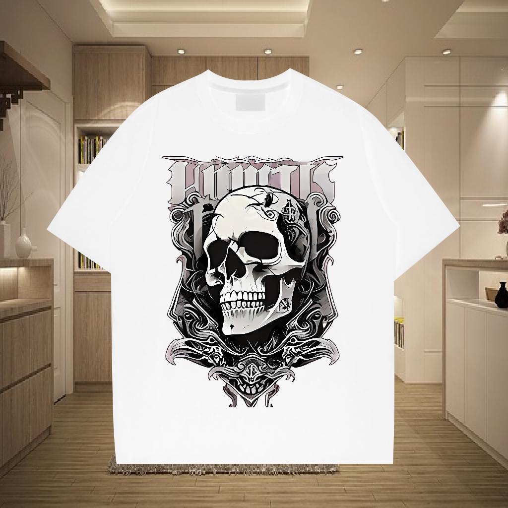 Wholesale T shirt DIY Printed Couples T Shirts Hip Hop Street Breathable Crew Neck Cotton Designer Wear