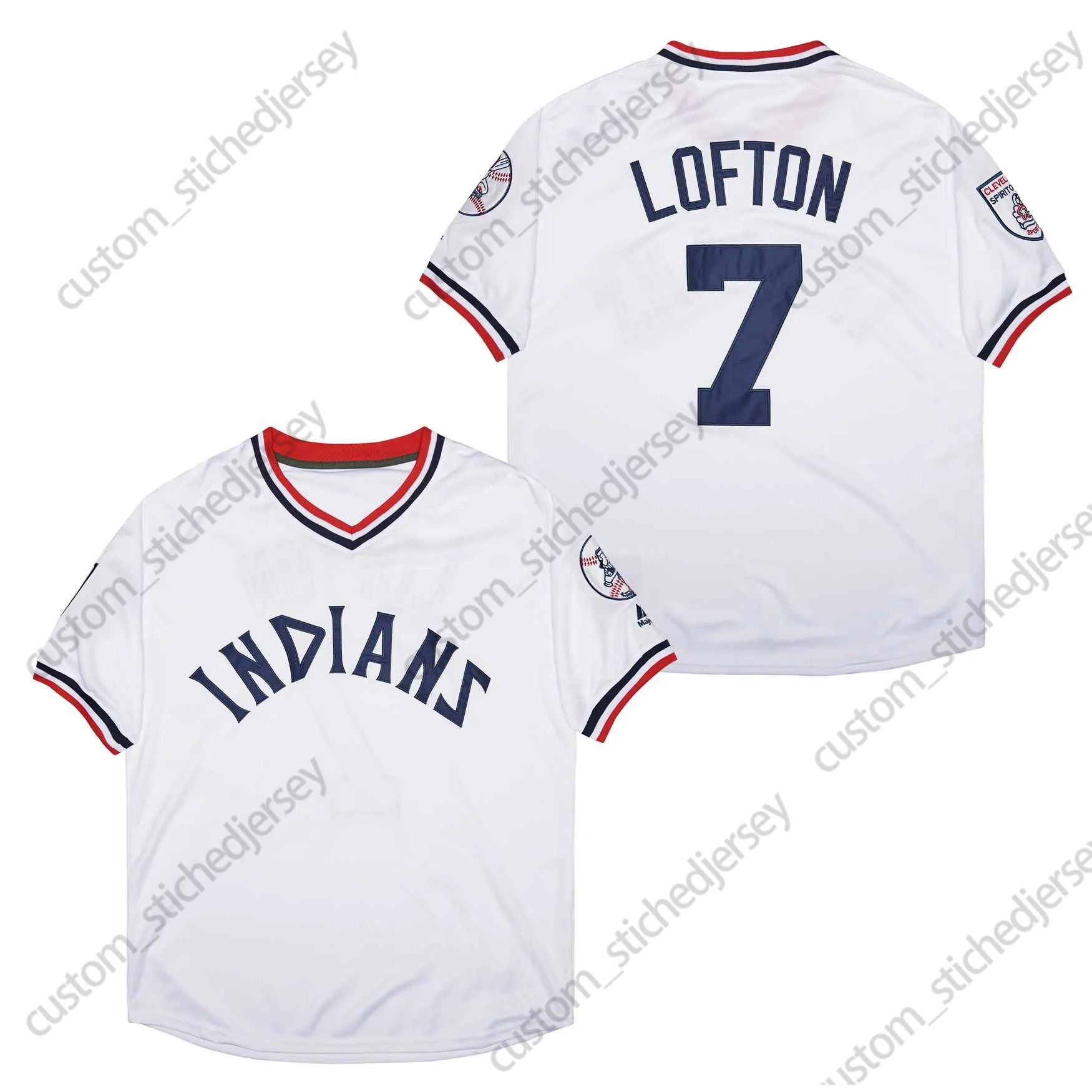Manny Jim Thome Indians Ricky Vaughn Throwback Baseball Jersey 1995 World Series Jose Ramirez Kenny Lofton Albert Belle Frank Robinson Vizquel Stitche