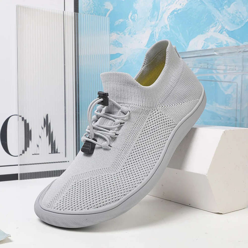 Unisex Breathable New Mesh Men Barefoot Wide Toed Shoes Brand Flats Soft Zero Drop Sole Wider Toe Sneakes Large Size Ddmysaturn