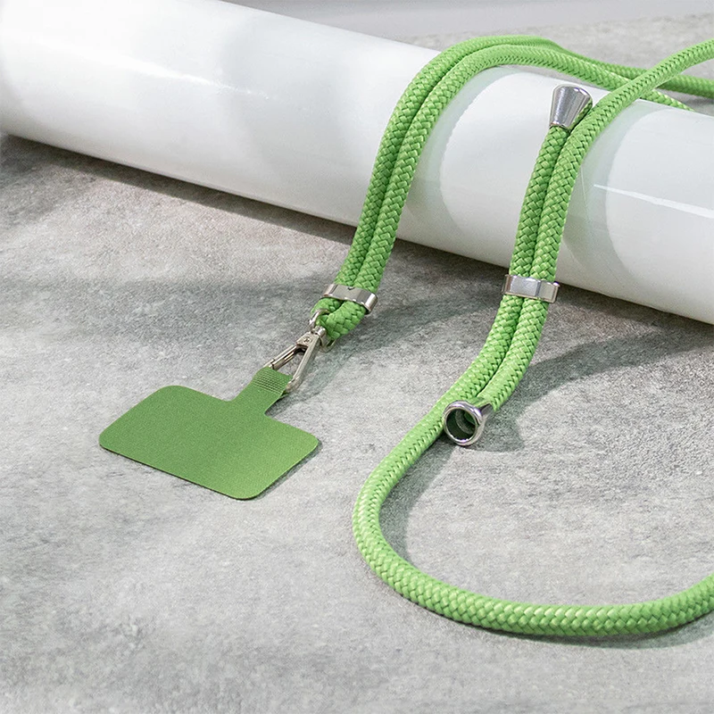 Profession Custom Factory NEW Adjustable Phone Lanyard Detachable Neck Cord Lanyard Strap Carabiner Compatible Pendant With Card For Mobile Key Fob Co