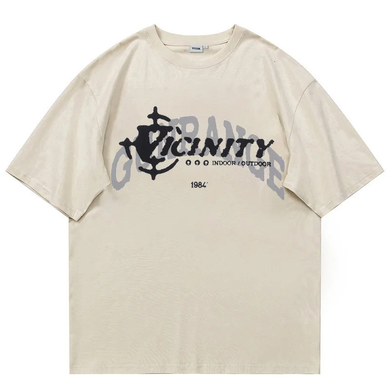 Men Tshirt Oversized 100% Cotton Hip Hop Y2k Streetwear Harajuku Tops Graphic Short Sleeve Tee Korean Fashion Aesthetic Clothing 240530