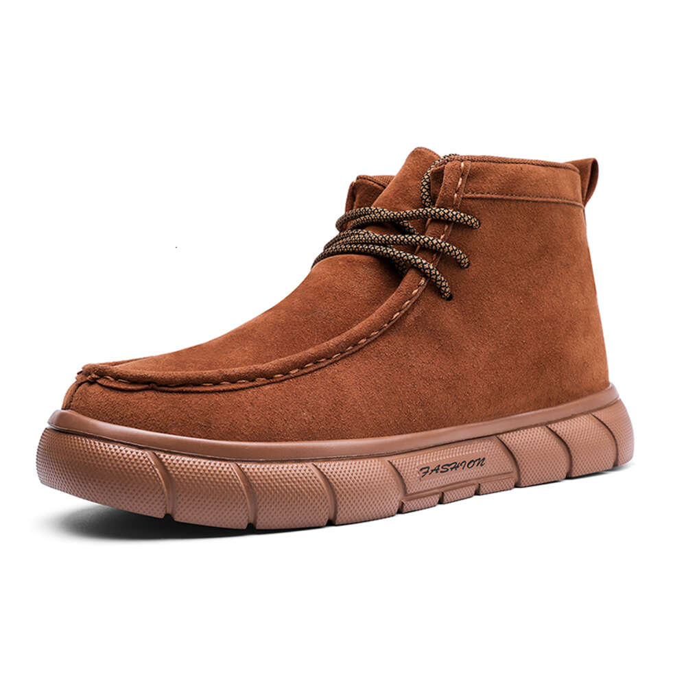 S Corduroy Men Mid Calf Boots Lightweight Casual Fashionable Choice For Spring And Autumn Seasons Men Shoes Ddmysaturn