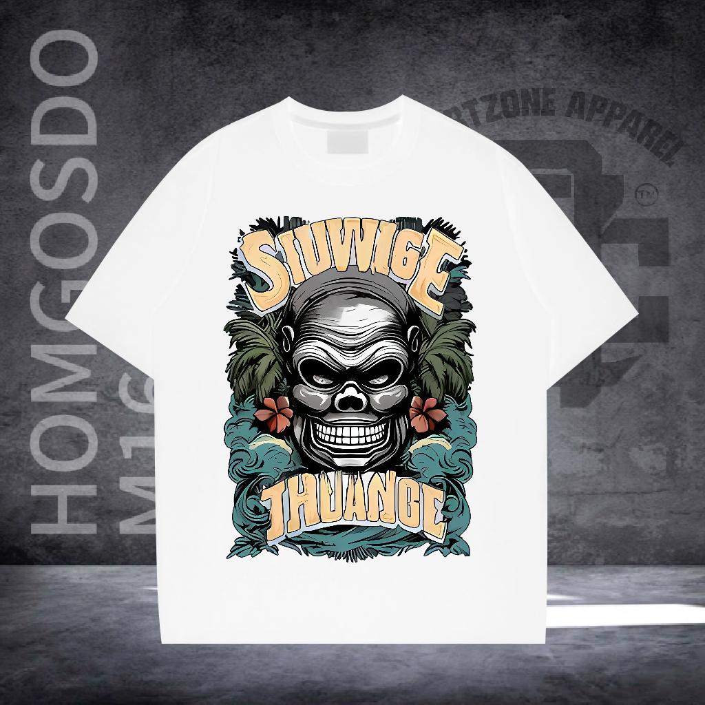 Fashion Design Men T Shirts Skull Men Clothes T-Shirt Street wear Hip Hop Breathable Short Sleeve Comfortable Clothings