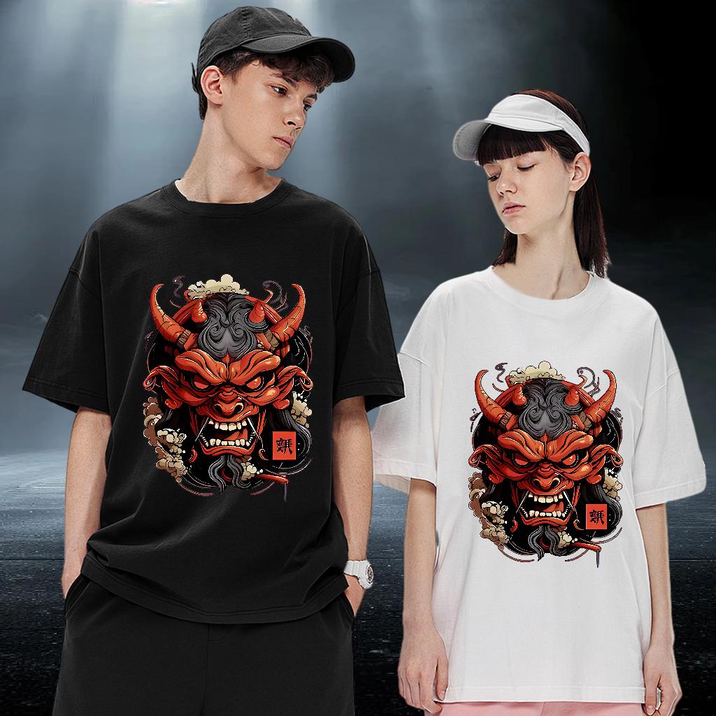 Cool Design Man T Shirts Beach Short Sleeve Cotton O-Neck Men Clothes T-Shirt Fashion Casual Cartoon Printing S-3XL Tshirts