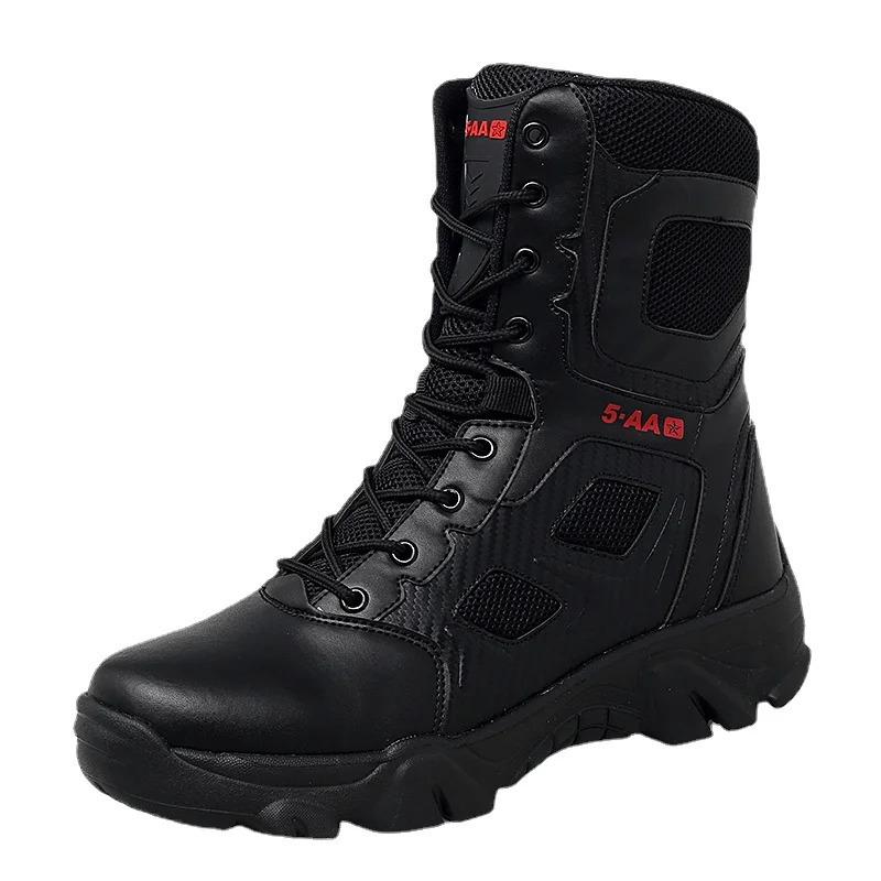 Male Botas Tactical Hombre Military Mens Sports Shoes Motorcycle Ankle Combat Boots Black Botas Military Hombre 240605