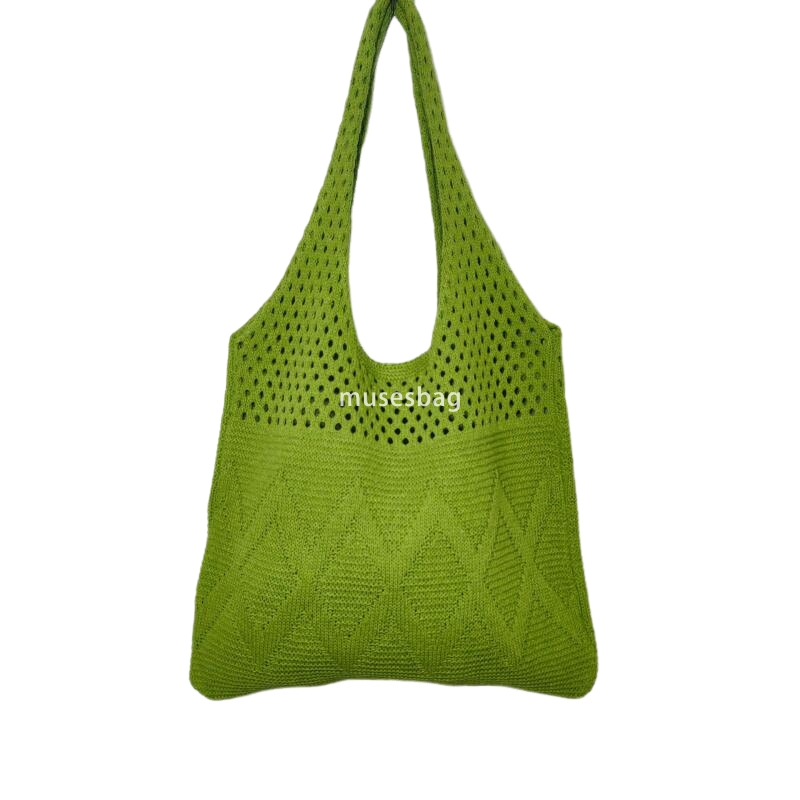 Designer Women's High Quality Casual, Practical, Simple and Versatile Knitted Bag Fashion Knitted Shoulder Bag Retro Large Capacity Classic Handb