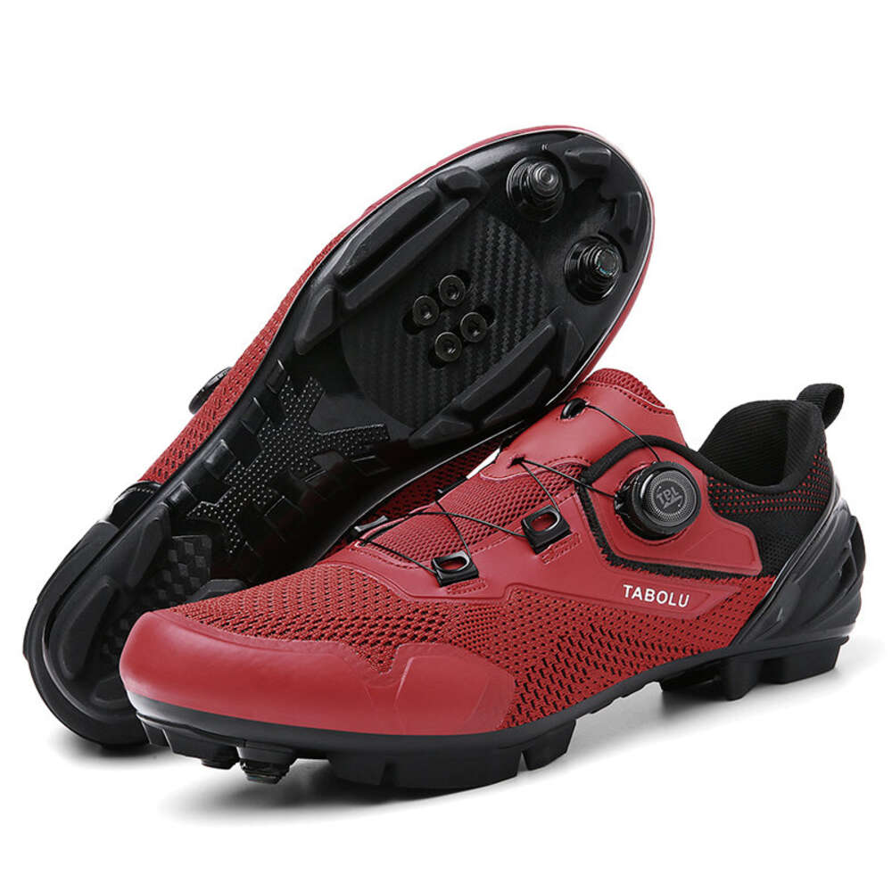 MTB Cycling New Shoes With Clits Men Road Bike Sneakers Racing Women Speed Bicycle Flat Cleat Mountain SPD Footwear Route Ddmysaturn