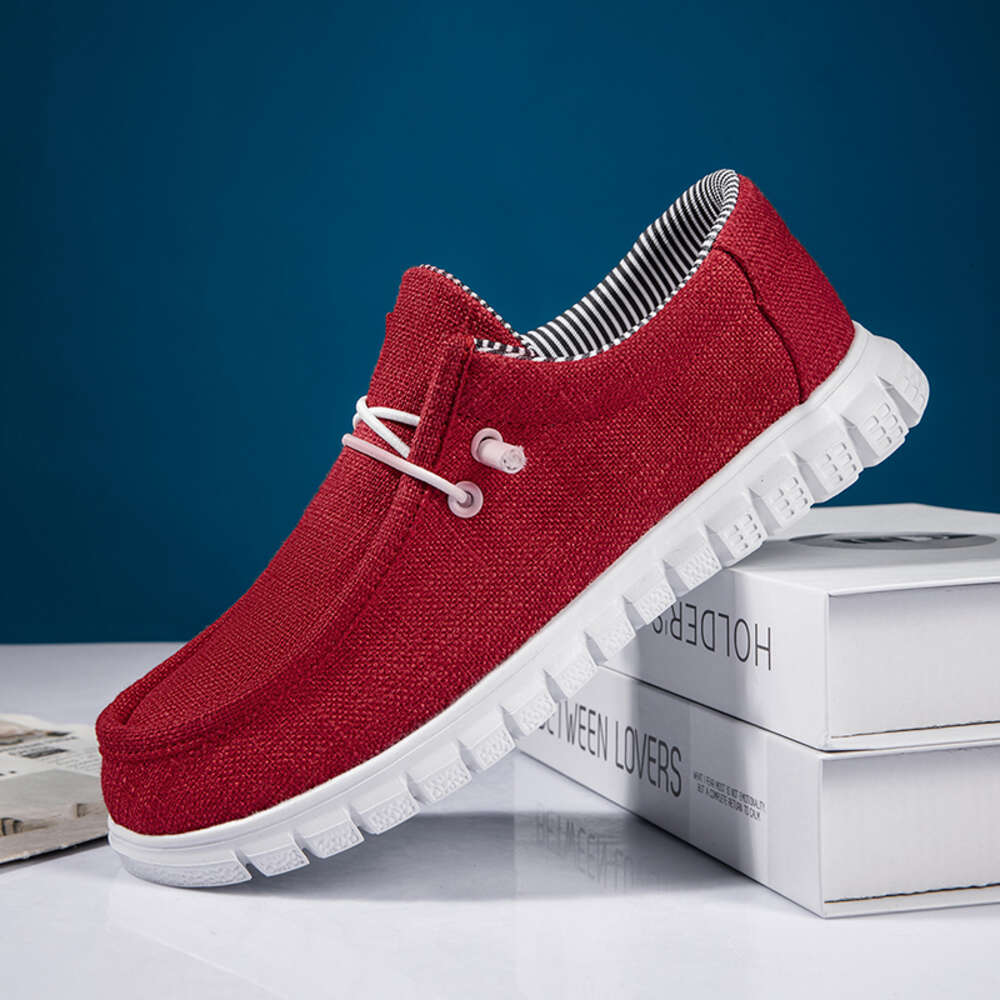 Casual Canvas For Women Ladies Loafers Breathable Slip On Flats Female Vulcanized Driving Walking Shoes ddmythur ddmythur ddmythur