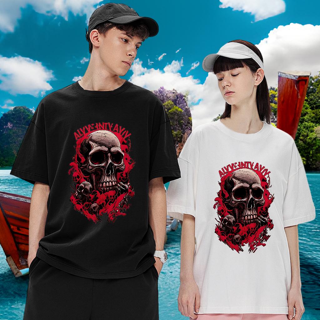 Soft Men Tshirts Cotton Breathable Soft Daily Outfit T shirt Custom Print Plus Size Fashion Casual Tees Shirts