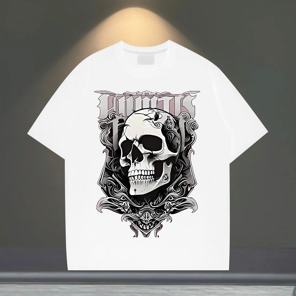 Soft T Shirts Men Daily Wear O-Neck Short Sleeve Cotton Men Tees Fashion Designer Black White Tops Tees