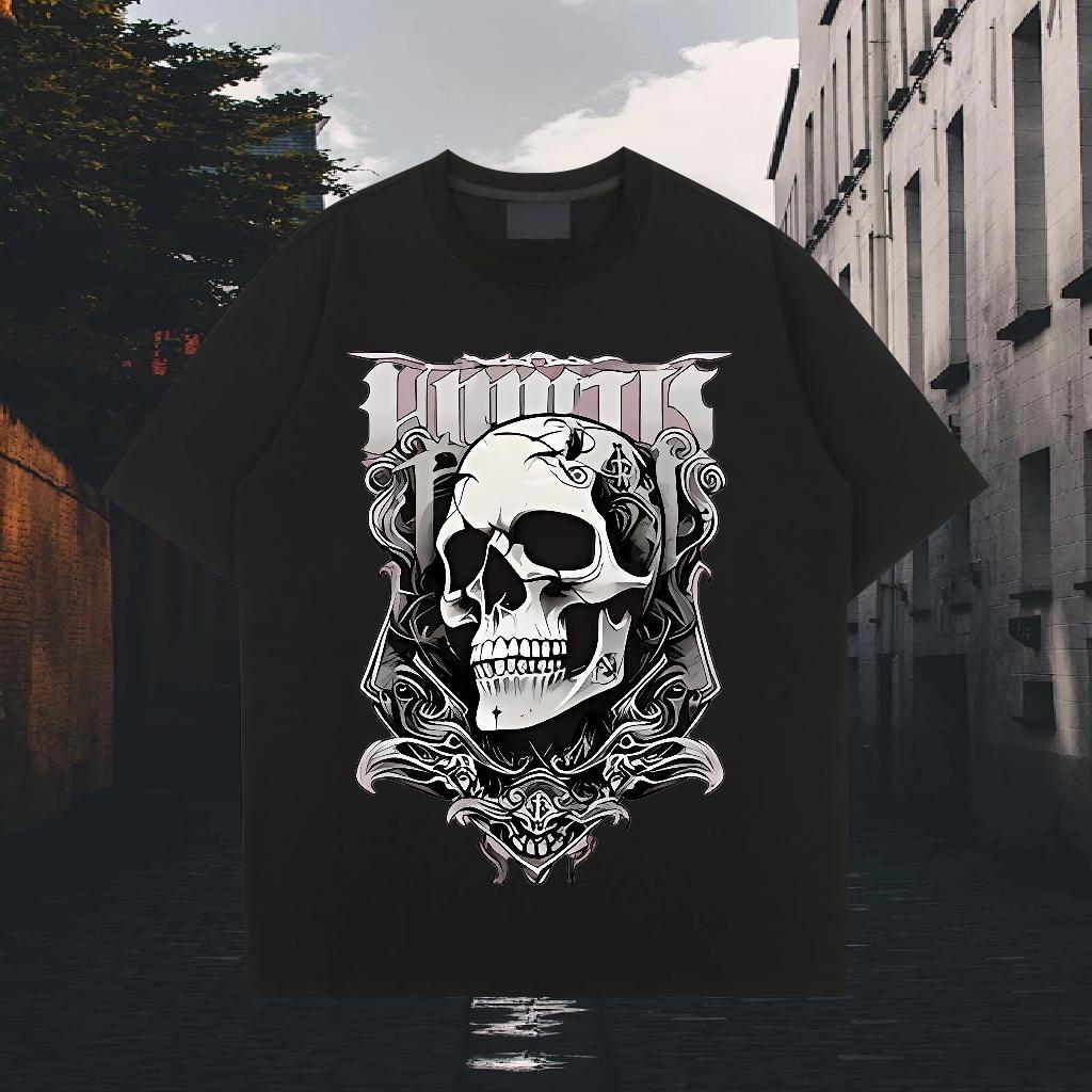 Unisex T shirt Hip Hop Street O-Neck Short Sleeve Cotton Couples T Shirts Custom Black Oversized Polos