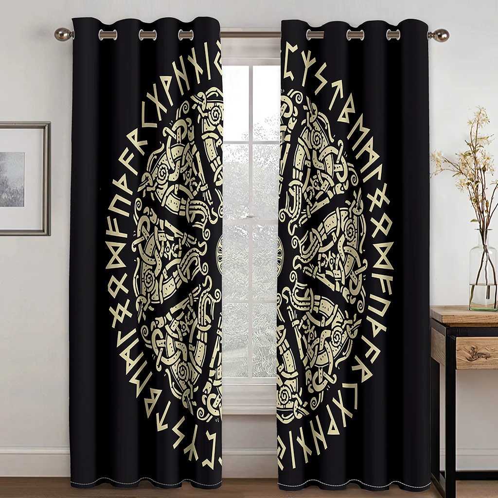 Curtain Brand High quality black gold luxurious curtains childrens bedrooms living rooms living rooms kitchens decorations curtains blinds T240604