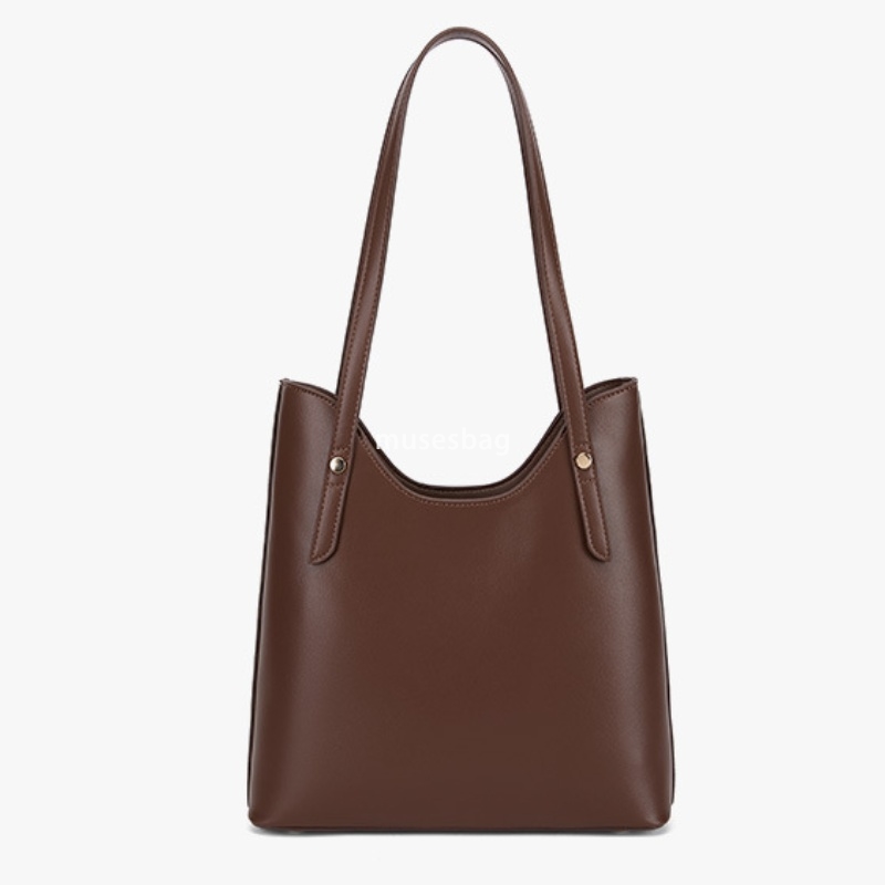 Designer Women's High Quality Fashion Shoulder Bag Versatile Bucket Bag Underarm Bag Minimalist Gold Classic Large Capacity Tote Bag