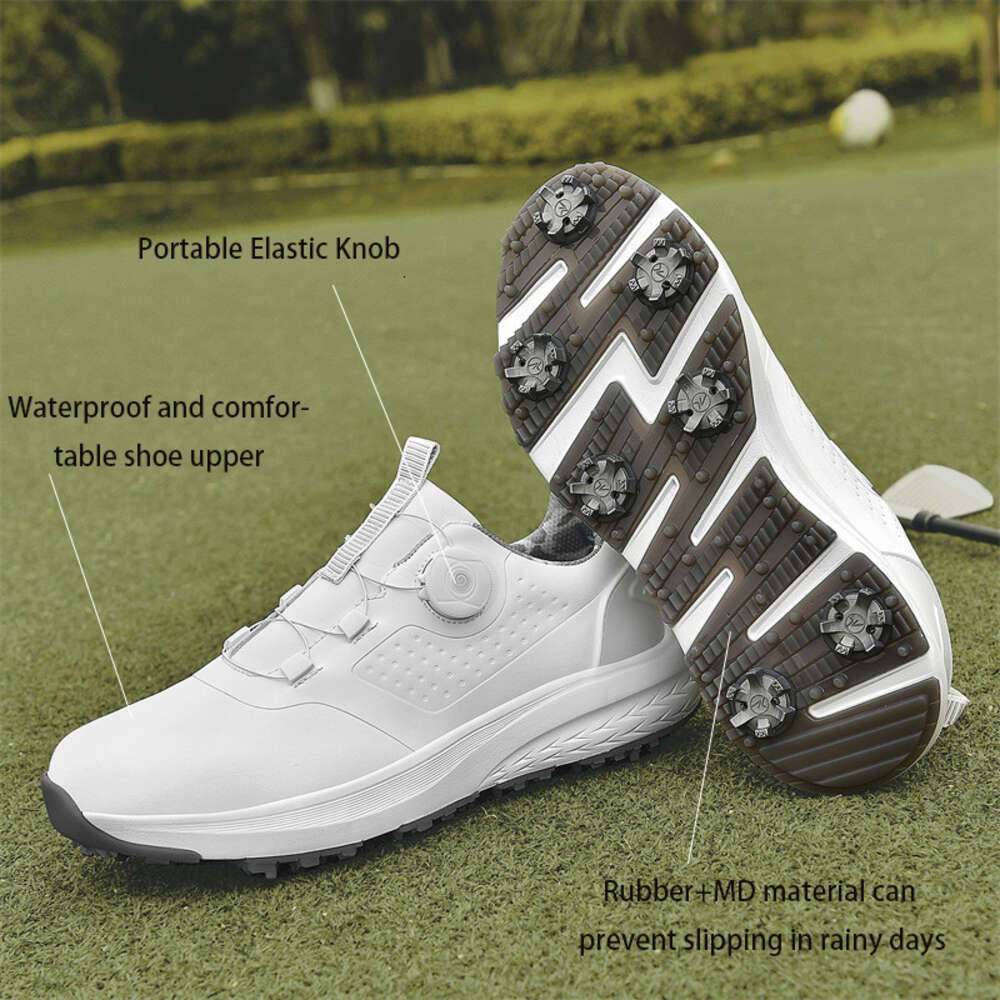 2024 Waterproof Professional Outdoor Spiked Shoes For Men Women Golf Sneakers