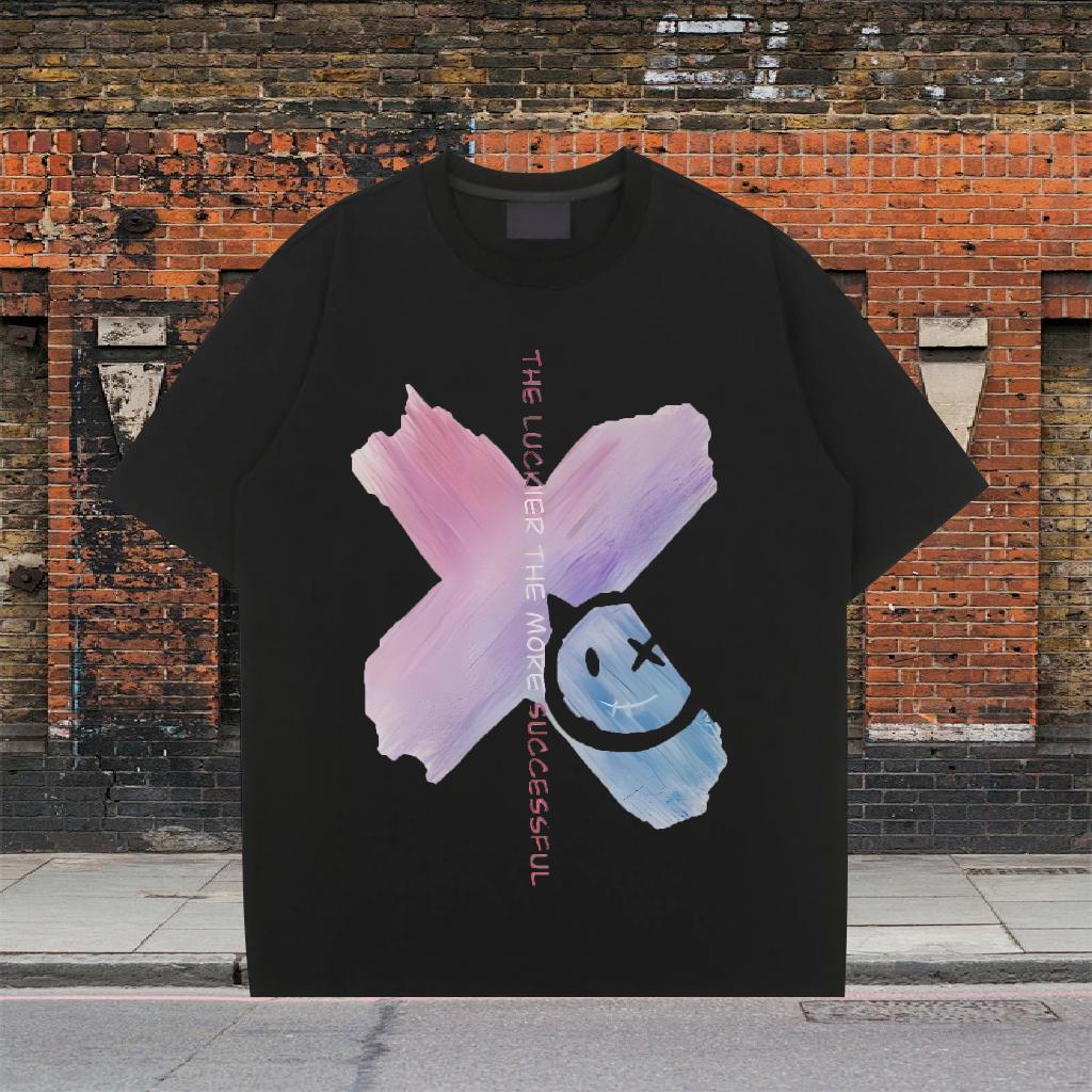 Loose Men T Shirts Spring Summer Cotton Breathable Short Sleeve Mens Tshirts Classic Casual Customized Wear