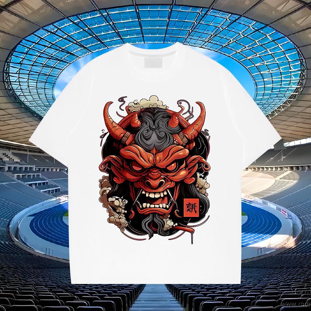 Cool T Shirt For Man Hip Hop Cotton Breathable Soft Mens Tshirts Customized Plus Size Cartoon Clothes